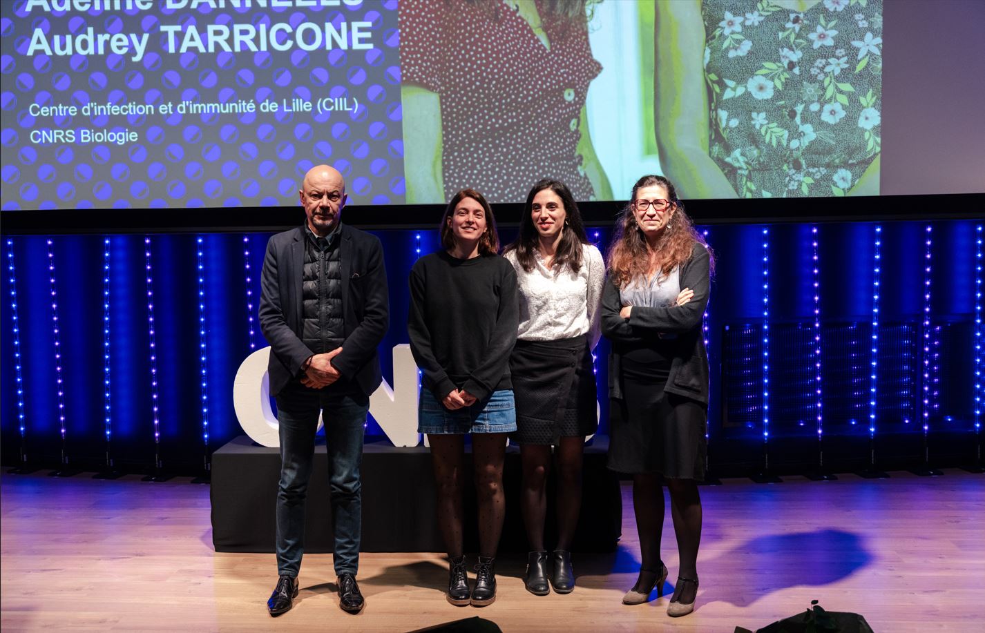 mise à l'honneur de audrey et adeline